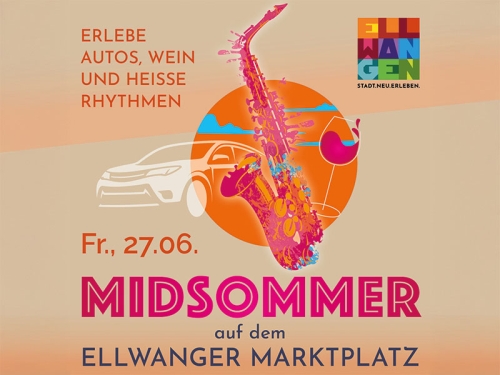 Autos, Wein und heiße Rhythmen – Midsommer auf dem Marktplatz